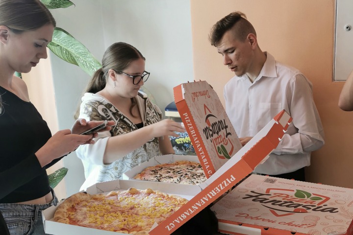 Pizzařem na pár chvil