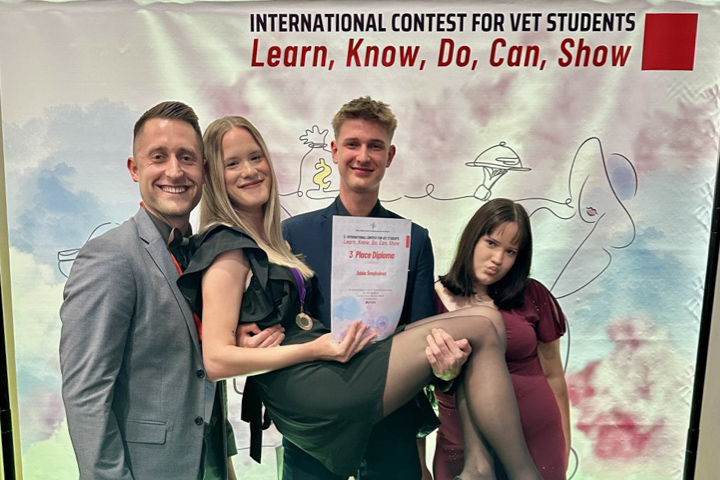 Naši hotelováci v Lotyšsku