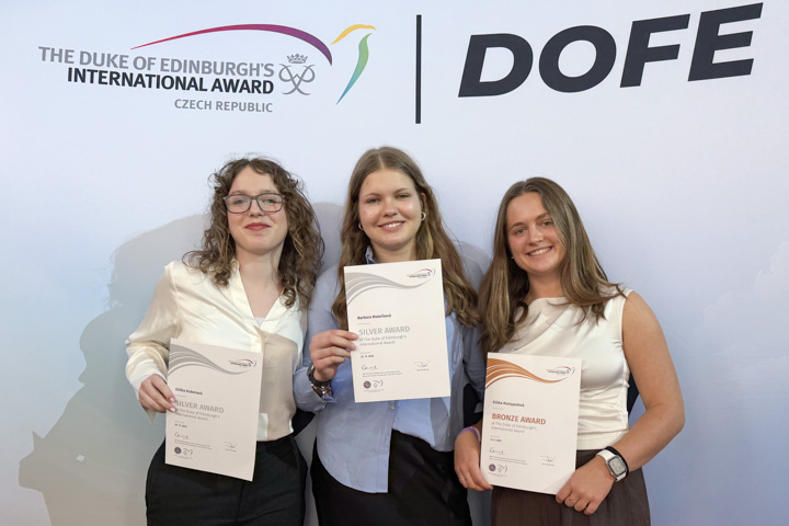 Ceremonie předávání cen DofE